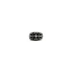 Chrome Hearts Silver Cross Flower Ring