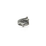 Chrome Hearts Silver Cross Tail Ring