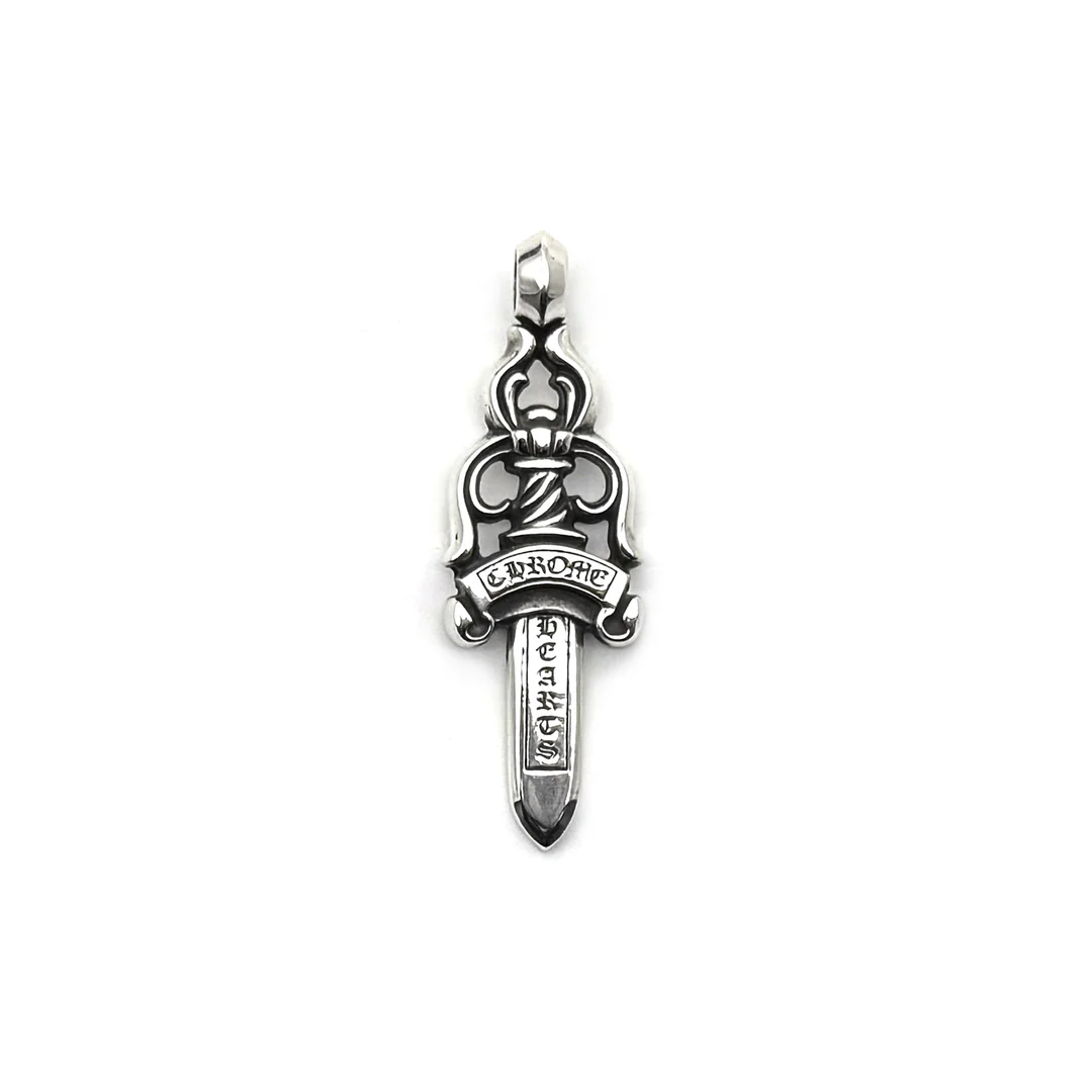 Chrome Hearts Silver Dagger Large Pendant Chrome Hearts Silver Dagger Large Pendant