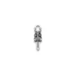 Chrome Hearts Silver Dagger Medium Pendant