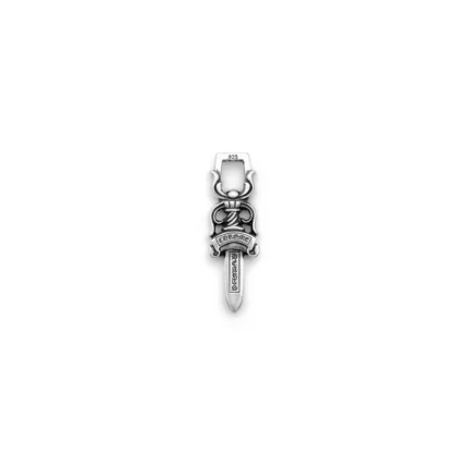 Chrome Hearts Silver Dagger Medium Pendant