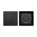 Chrome Hearts Silver Diamonds Tiny E Bracelet