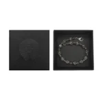 Chrome Hearts Silver Dice Cross Bracelet