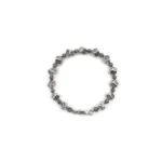 Chrome Hearts Silver Dice Cross Bracelet