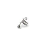 Chrome Hearts Silver Iris Serpentine Ring