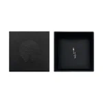 Chrome Hearts Silver Mini Cross Earring Drop