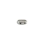 Chrome Hearts Silver Negative Cross Ring