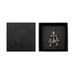 Chrome Hearts Silver Triple Cross Pendant