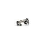 Chrome Hearts Silver Triple Cross Ring
