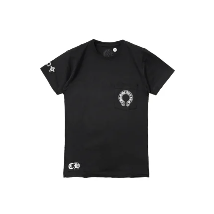 Chrome Hearts T Bar Logo With Pocket Short Sleeve Tee