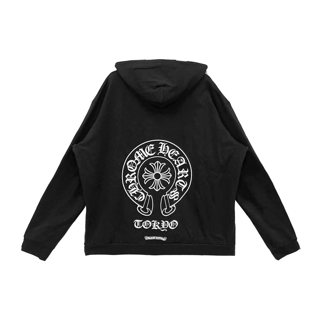 Chrome Hearts Tokyo Exclusive Horseshoe Zip Up Hoodie Chrome Hearts Tokyo Exclusive Horseshoe Zip Up Hoodie