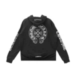 Chrome Hearts Tonal Monogram Horseshoe FU Zip Up Hoodie