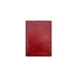 Chrome Hearts Triple Cross Leather Patch Passport Holder