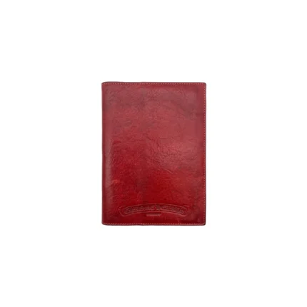 Chrome Hearts Triple Cross Leather Patch Passport Holder