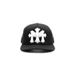 Chrome Hearts Triple Cross Patch Black Baseball Cap