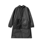 Chrome Hearts Triple Cross Patch Hurricane Nylon Long Zip Up Jacket