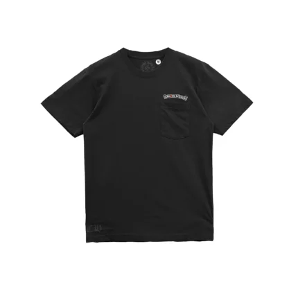 Chrome Hearts Vegas Exclusive Rolling Stones Tongue Black Short Sleeve Tee