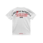 Chrome Hearts Vegas Exclusive Rolling Stones Tongue Short Sleeve T-Shirt Tee