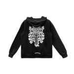 Chrome Hearts Vine Dagger Logo Zip Up Hoodie