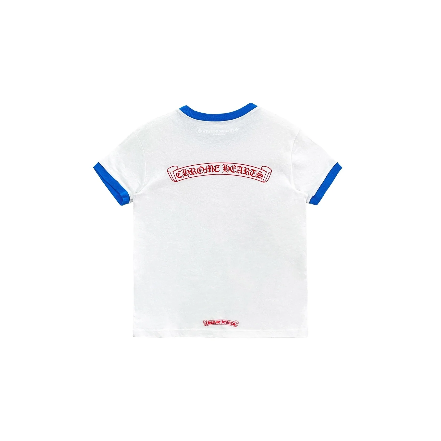Chrome Hearts Vintage White Scroll Logo Tee Chrome Hearts Vintage White Scroll Logo Tee