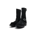 Chrome Hearts Wesco Suede Riding Boots