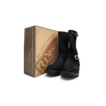 Chrome Hearts Wesco Suede Riding Boots
