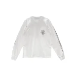 Chrome Hearts White Fleur Logo Long Sleeve Shirt