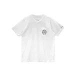 Chrome Hearts White Horseshoe Pocket Short Sleeve T-Shirt Tee