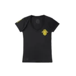 Chrome Hearts Yellow Dagger Logo Short Sleeve Tee