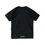 Chrome Hearts Yellow Neck Script Logo Short Sleeve Tee