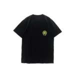 Chrome Hearts Yellow Script Logo Short Sleeve T-Shirt